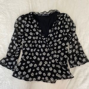 Abercrombie & Fitch Floral Blouse